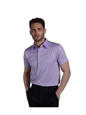 Collars & Co. Men's Lavender Polo Shirt